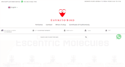 Desktop Screenshot of espiritobird.com